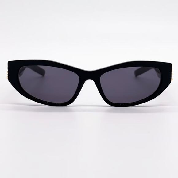 New! Givenchy Elegant Black Sunglasses with Crystals, GV40078I 01A, Authentic main image 8